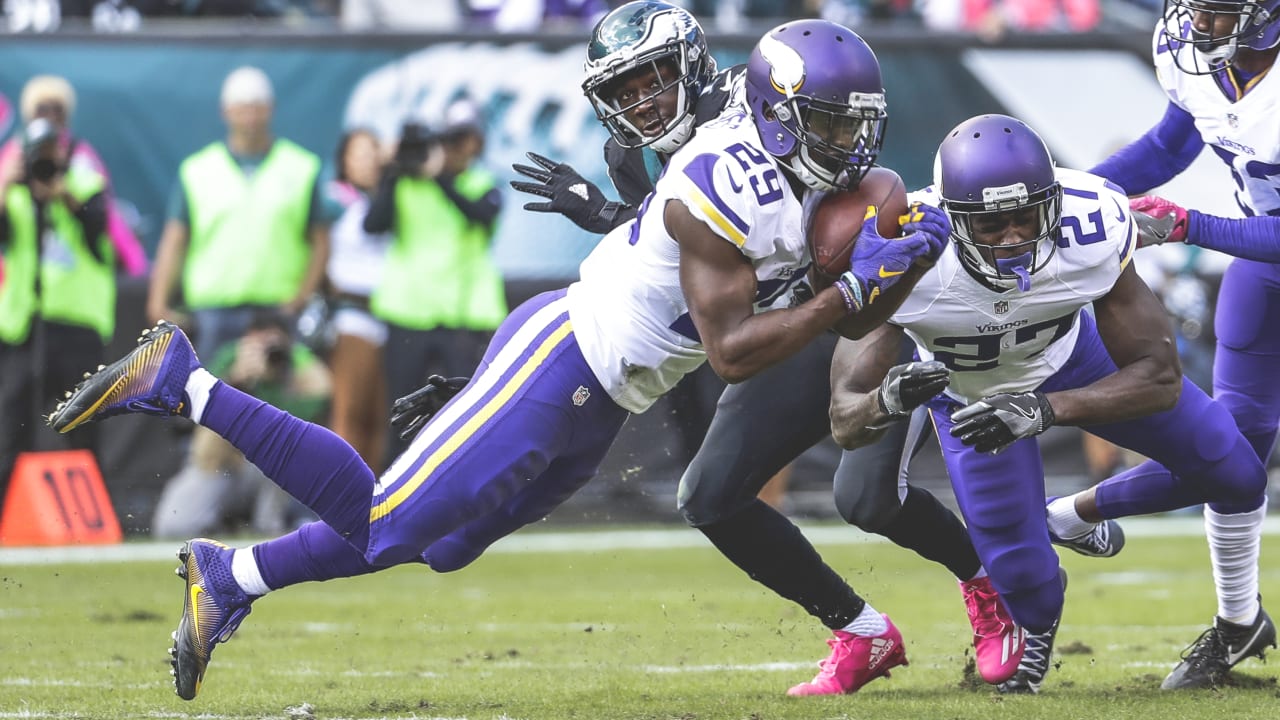 FILE - Minnesota Vikings wide receiver Adam Thielen celebrates after  catching a 23-yard touchdown pass during the first half of an NFL football  game against the Atlanta Falcons, Sunday, Sept. 8, 2019