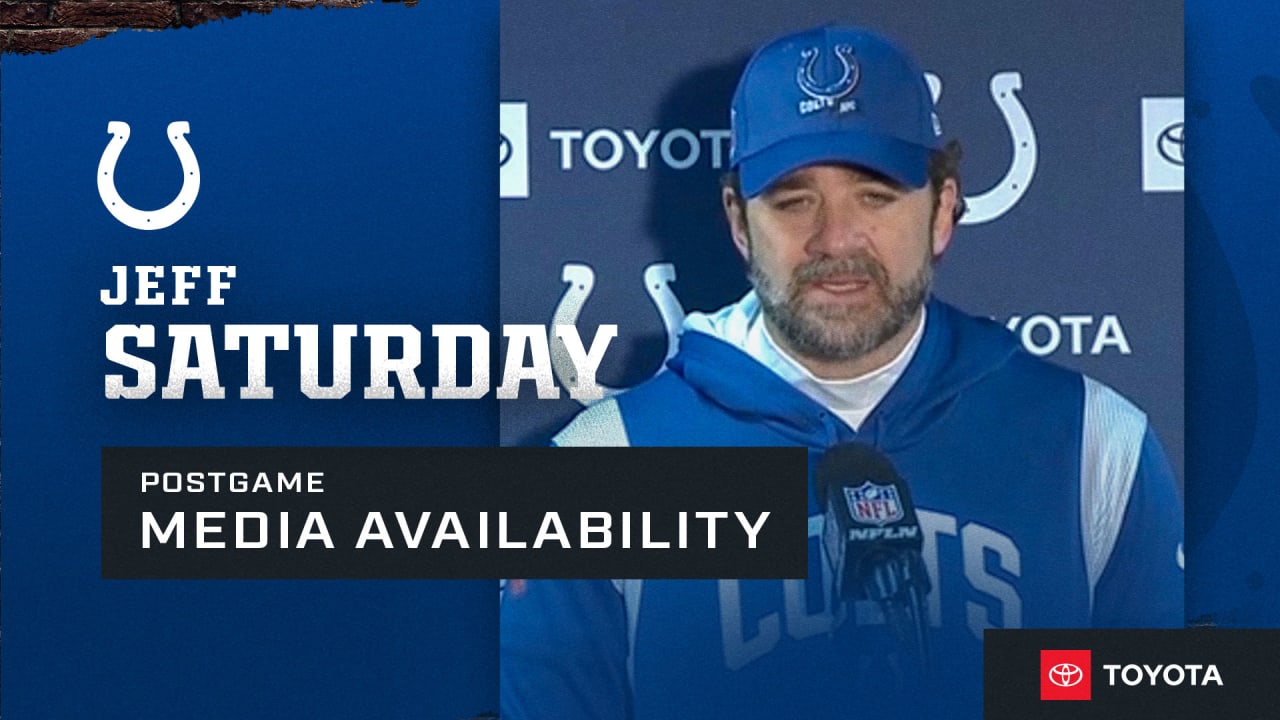 Jeff Saturday: Colts at Giants Postgame