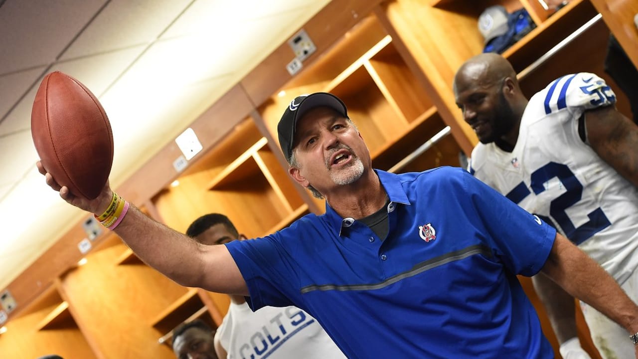 Colts @ Titans 2016 - LOCKER ROOM CELEBRATION