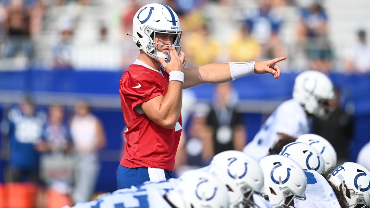 Sam Ehlinger: Former Texas QB getting 1st team reps with Colts as