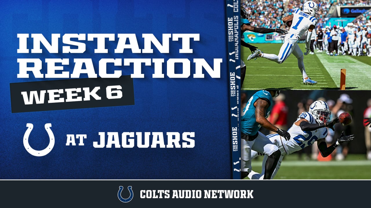 Instant Reaction: Colts At Jaguars, Week 6