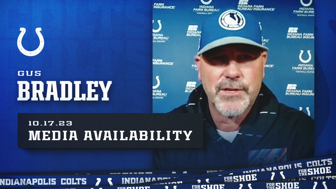 DC Gus Bradley: Colts Vs. Browns, Week 7