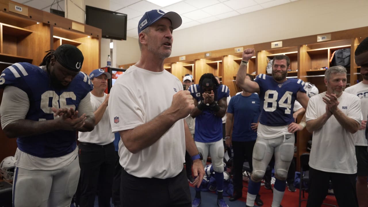 Postgame Celebration Photos from Comeback Victory Over Colts