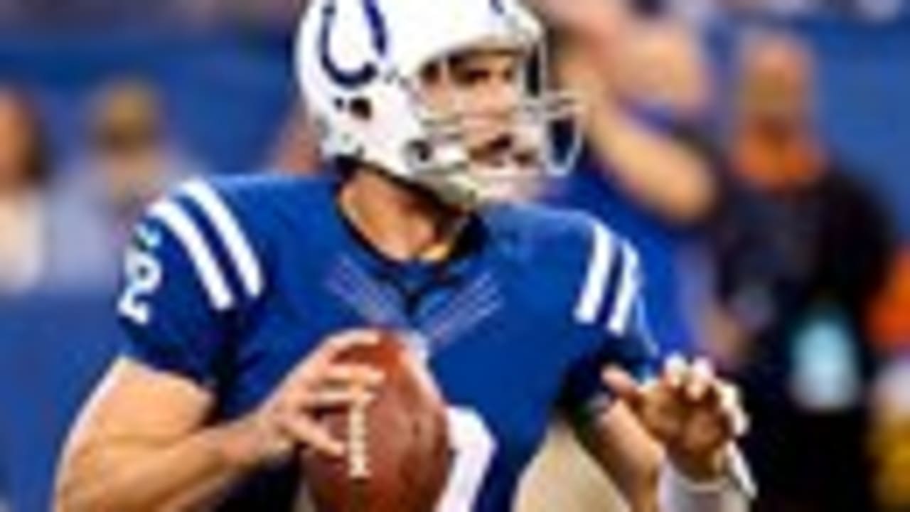 LUCK'S RECORD DAY LIFTS COLTS