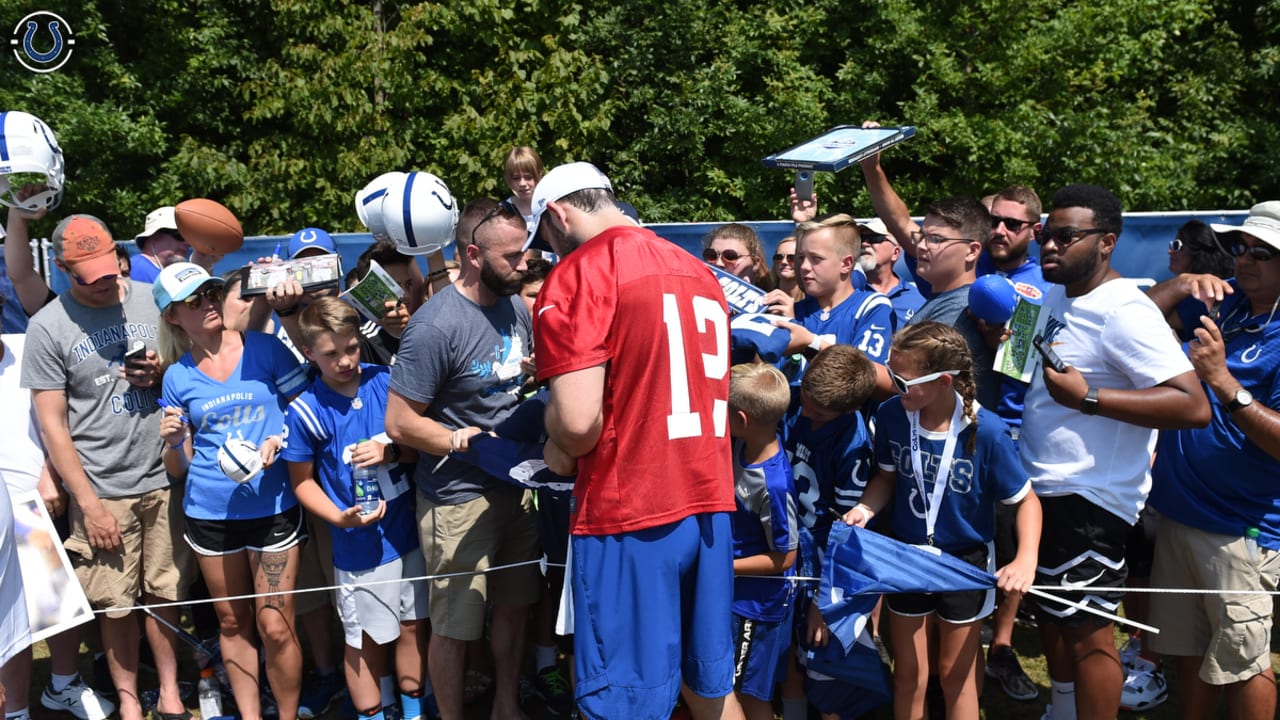 Fans Head To Colts Training Camp For Camp Kickoff