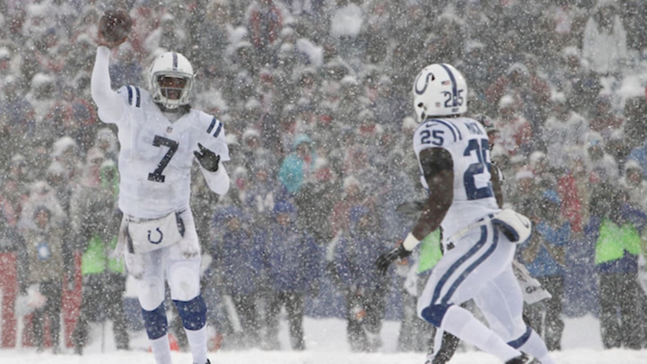 Bills and Colts Play in a Whiteout After Snow Takes Over Stadium