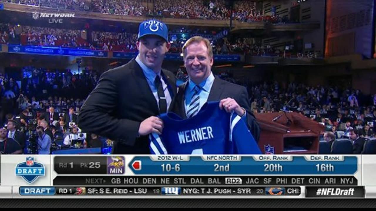 Indianapolis Colts Draft Bjoern Werner No 24 In The 2013 Nfl Draft