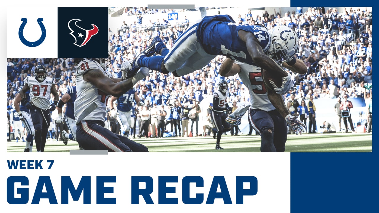 Colts 27-20 Texans (Oct 8, 2015) Game Recap - ESPN