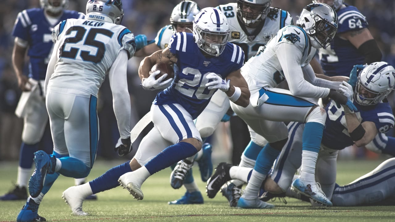 The Indianapolis Colts' run game got back on track Sunday against