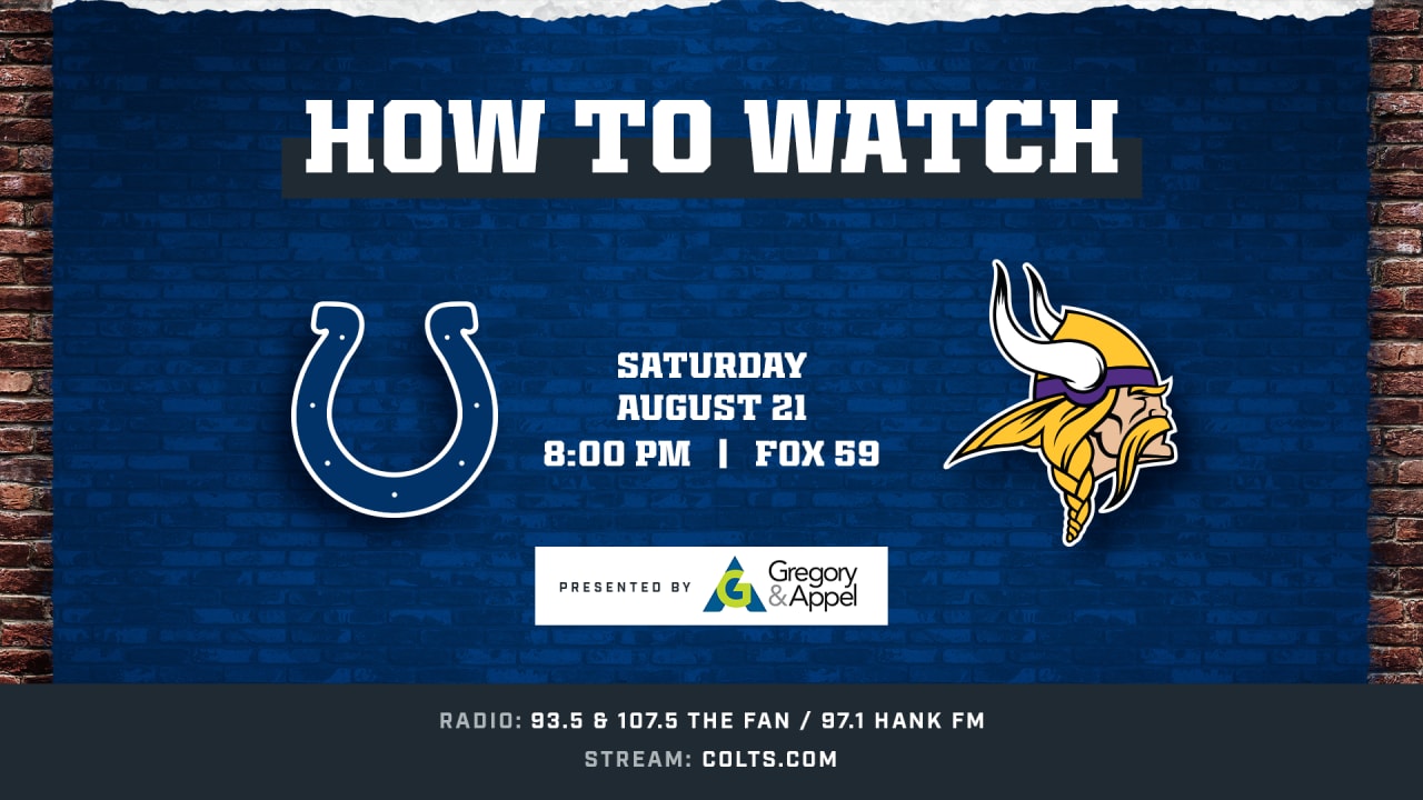colts vikings where to watch