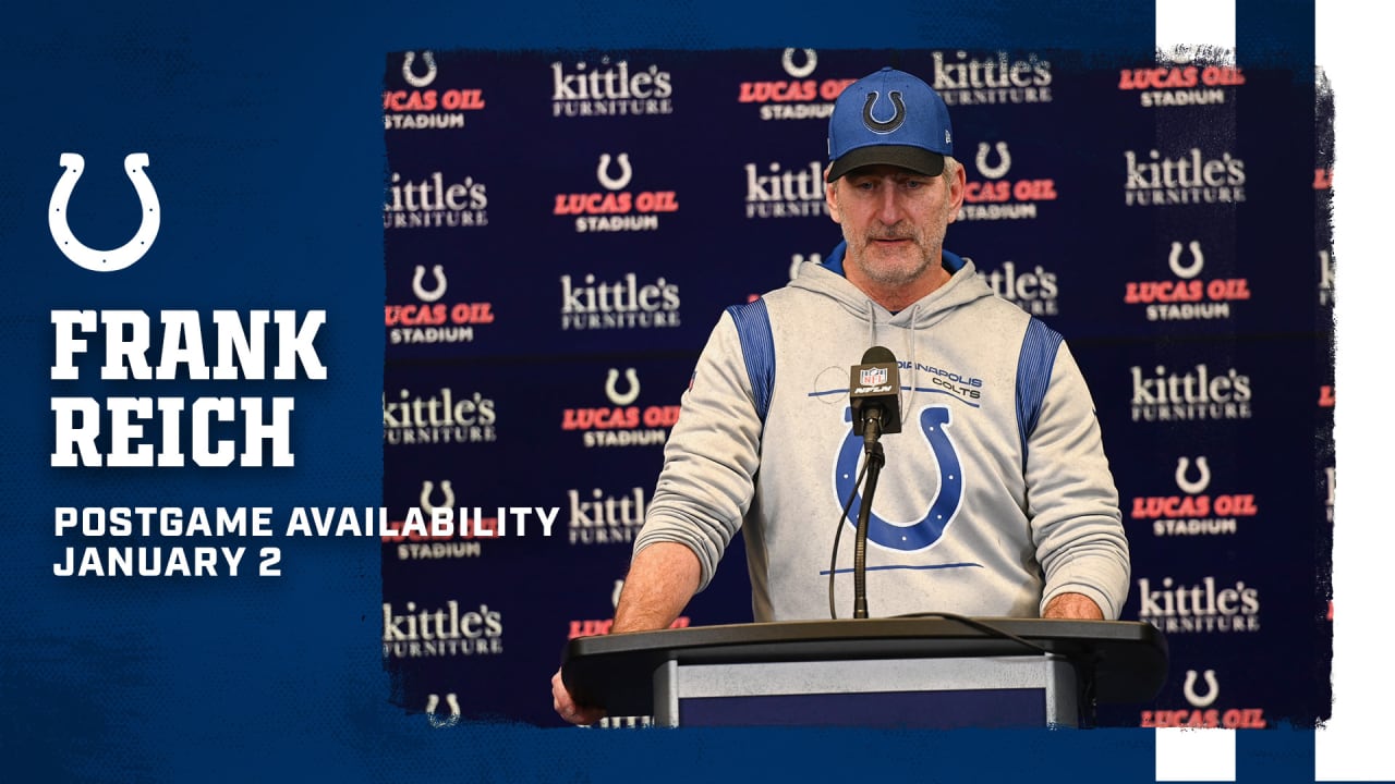 Colts postgame press conference