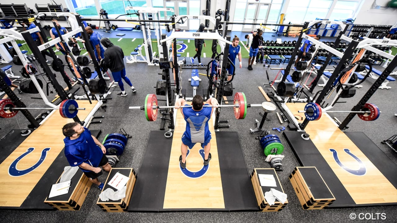 Colts Rewind Weight Room Offseason Workouts