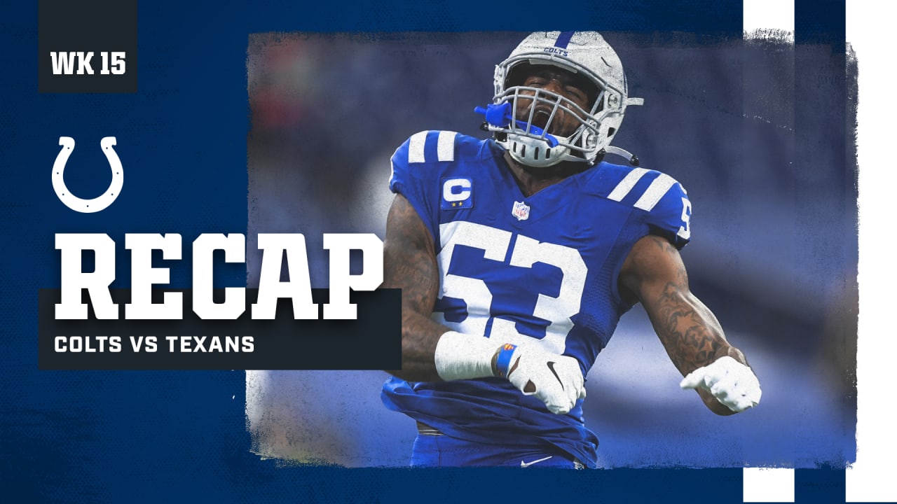 Indianapolis Colts 2020 Season Recap: Revisit each game for photos, video  recaps and milestones reach throughout the 2020 NFL Season