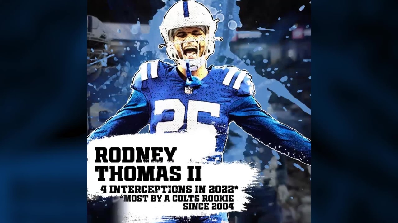 Colts safety Rodney Thomas II ends emotional week with