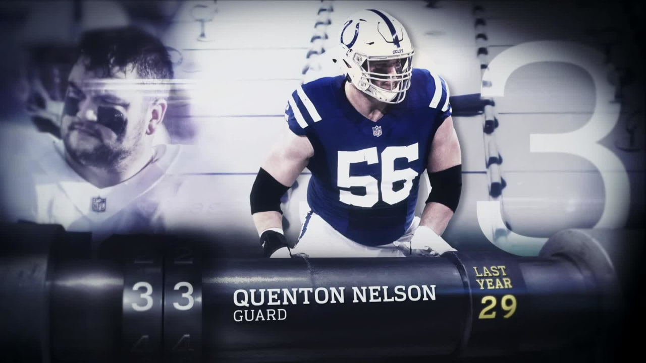 Colts Left Guard Quenton Nelson Ranked No. 33 On NFL Network's Top 100  Players Of 2021 List