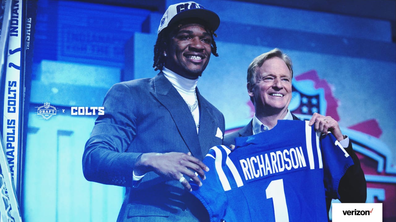Colts select Florida QB Anthony Richardson with No. 4 pick in 2023 draft