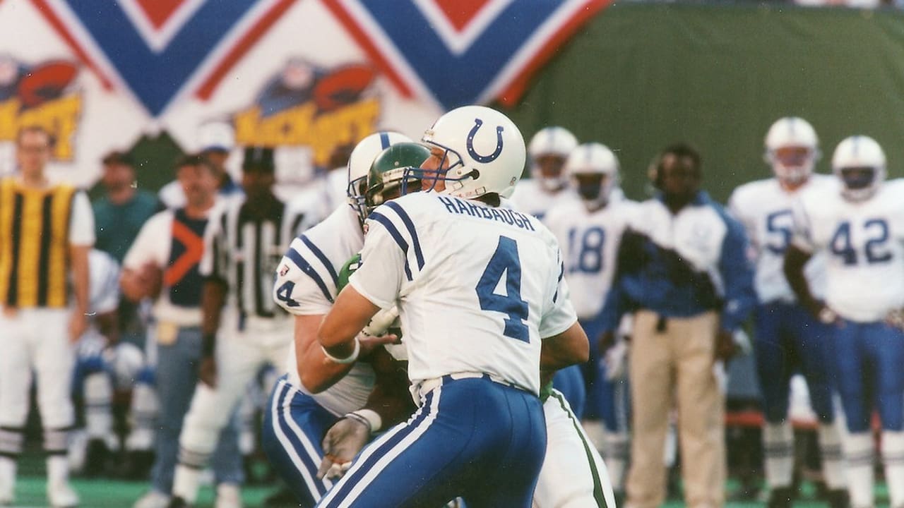 See different Indianapolis Colts uniforms throughout the years