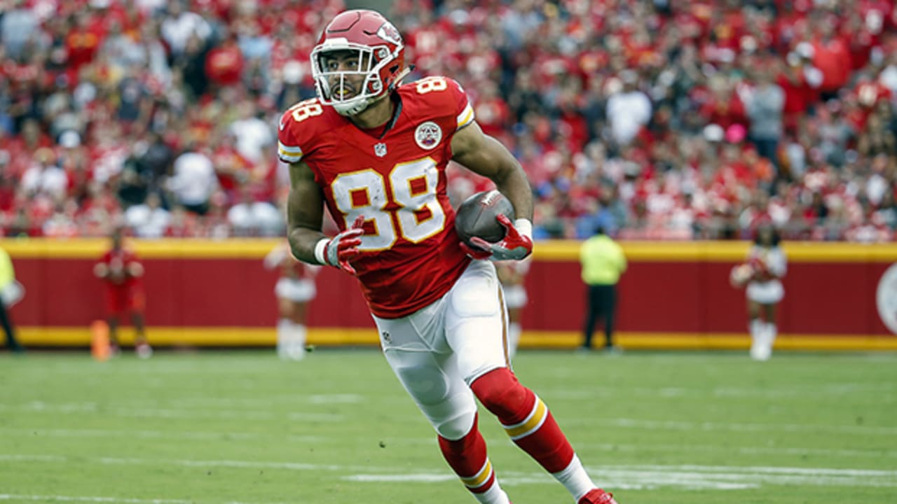 Kansas City Chiefs tight end Ross Travis during an NFL game