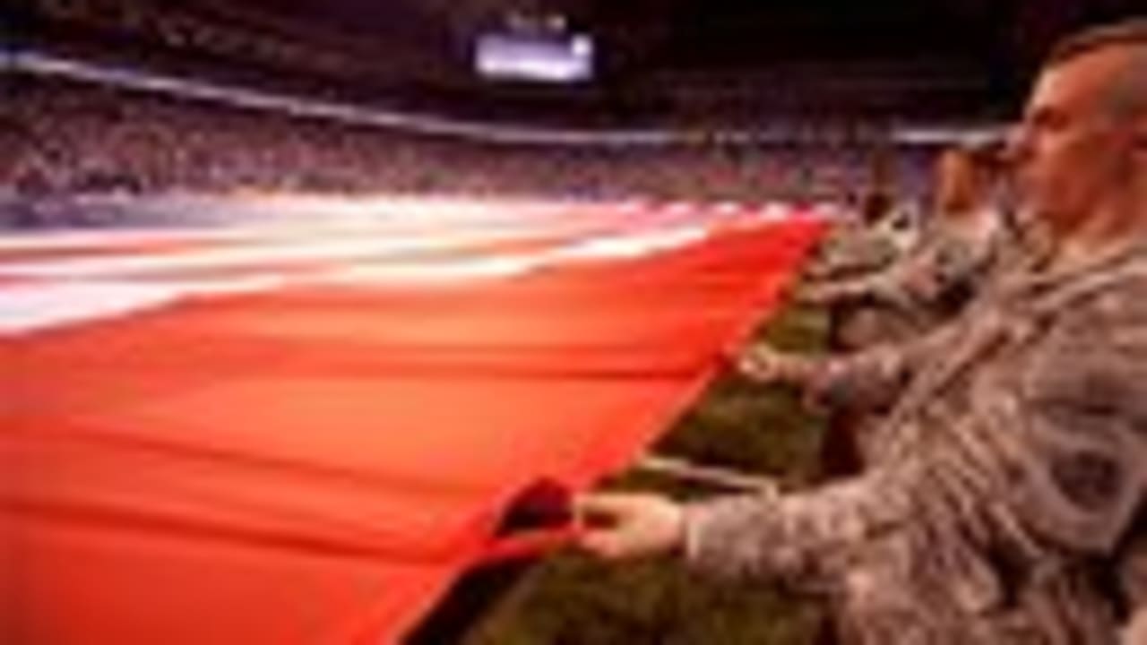 Guardsmen attend Bengals game as part of Veteran's Day celebration