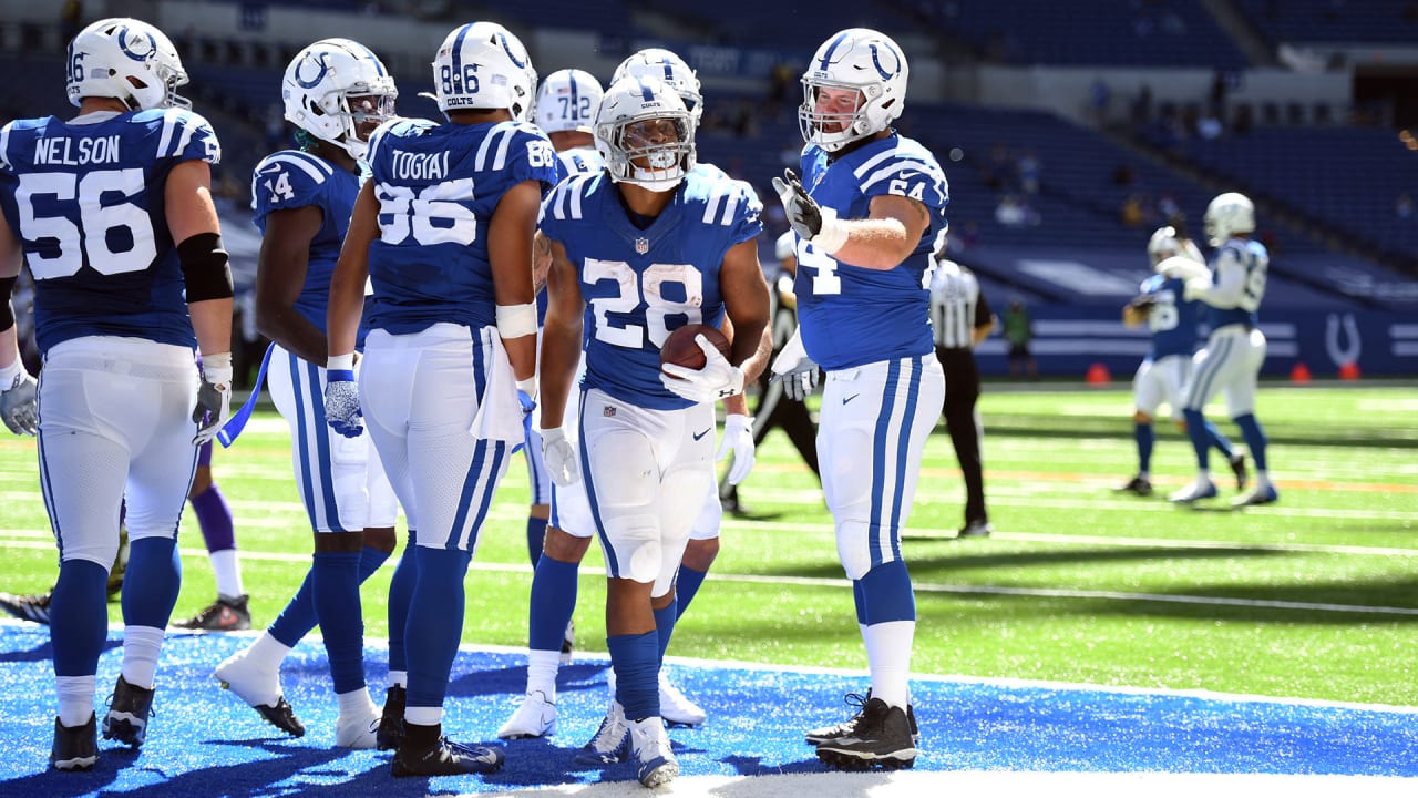 Jonathan Taylor 5 Touchdown Game Indianapolis Colts 8 x 10