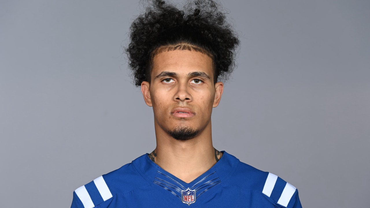 Indianapolis Colts defensive back Rodney Thomas II (25) looks to the  sidelines during an NFL football game against the Jacksonville Jaguars,  Sunday, Oct. 16, 2022, in Indianapolis. (AP Photo/Zach Bolinger Stock Photo  - Alamy