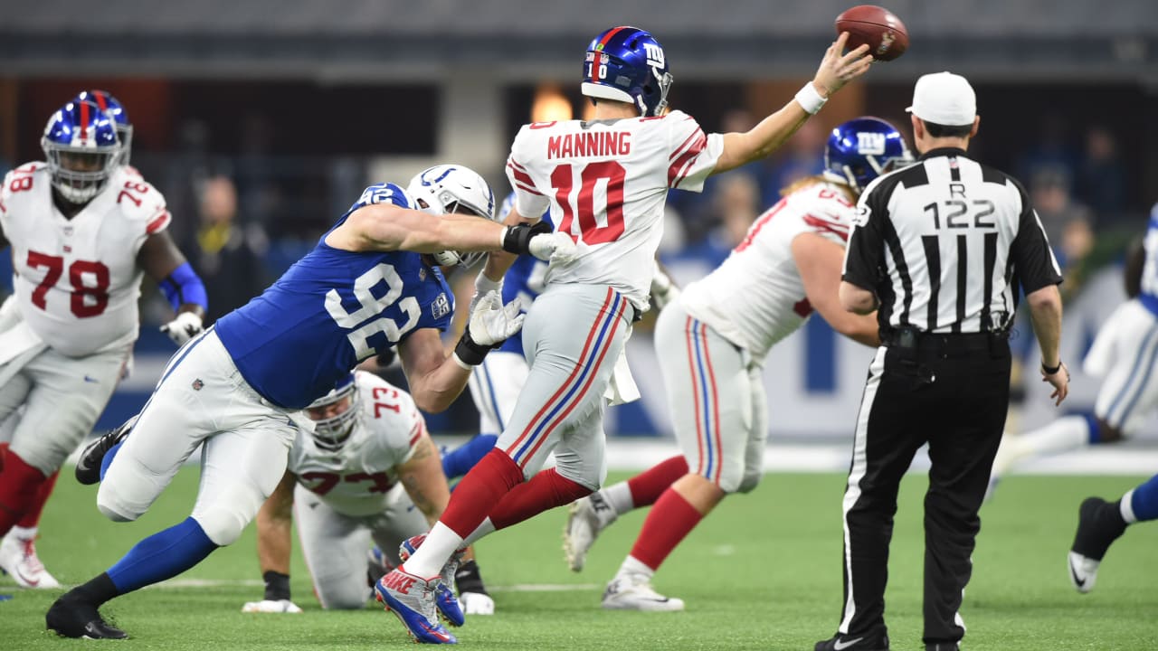 Giants-Colts final score: Giants beat Colts 38-10 to reach