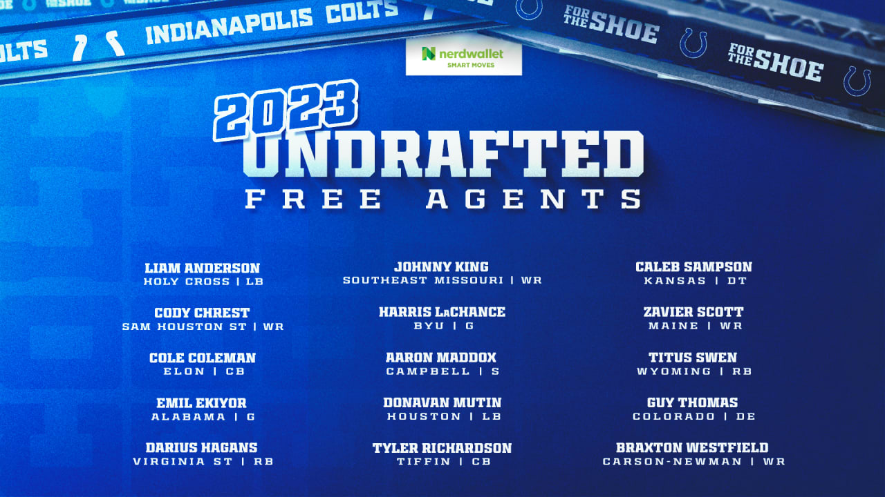 Colts Undrafted Free Agents 2025 Avrit Carlene