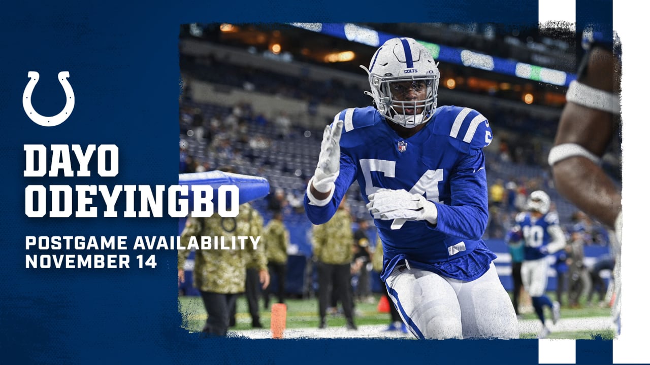 Colts' player of the game vs. Vikings: DL Dayo Odeyingbo