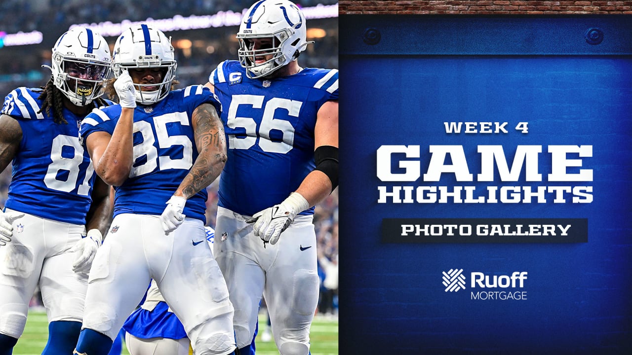 Game Highlights Colts vs. Rams, Week 4