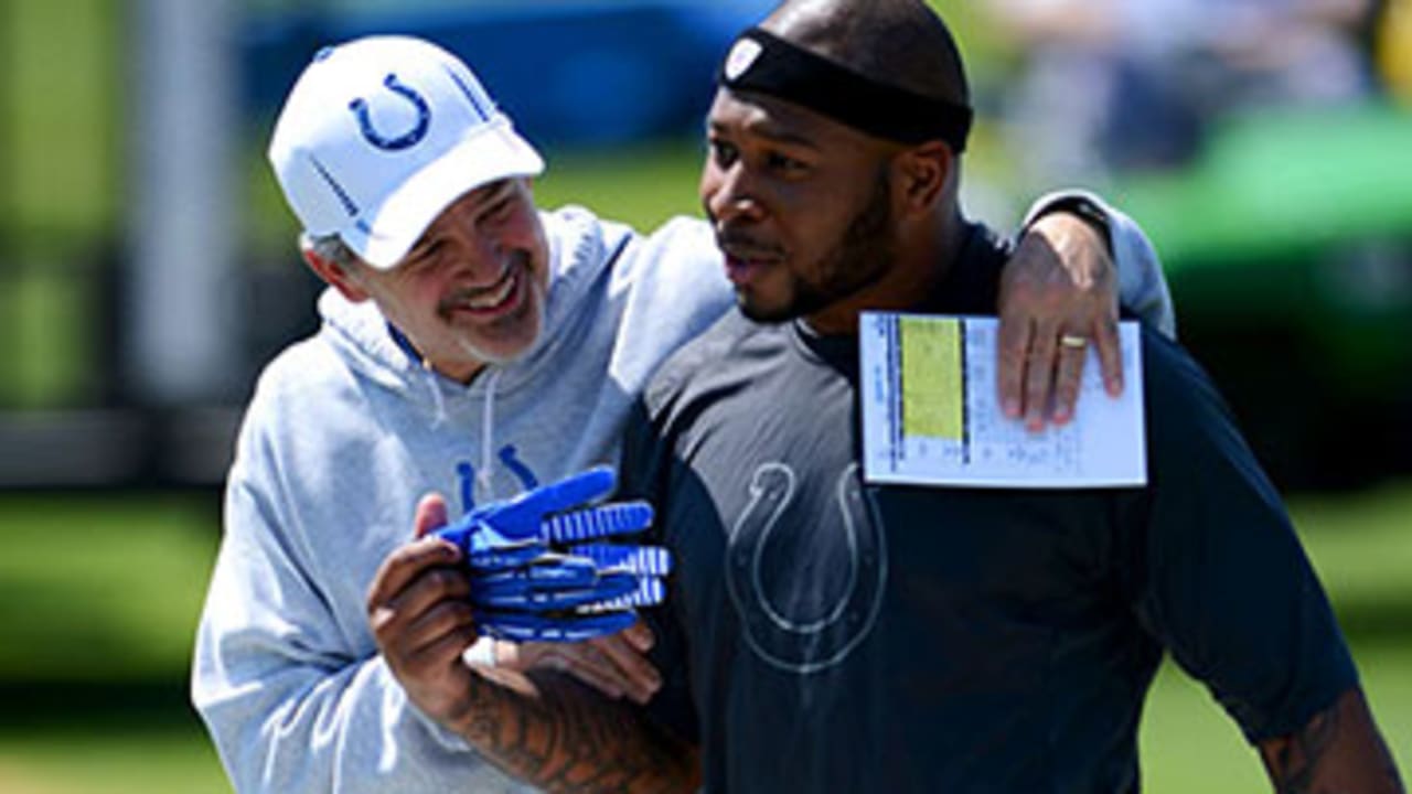 Indianapolis Colts - Luck, DHB, and Dwayne Allen with their game faces on.