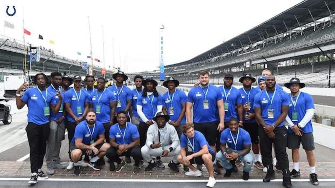 Colts Rookies Visit The Indianapolis Motor Speedway