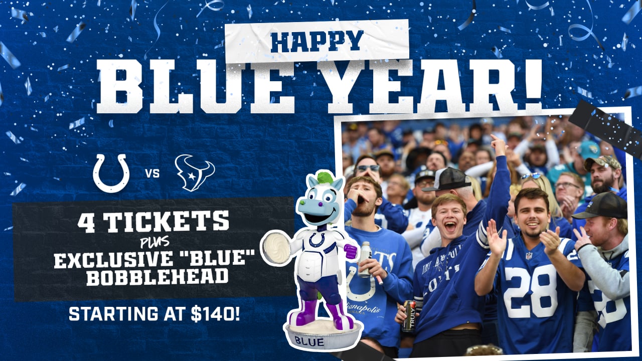 Colts Launch 'Happy Blue Year' Ticket Pack for Final Regular