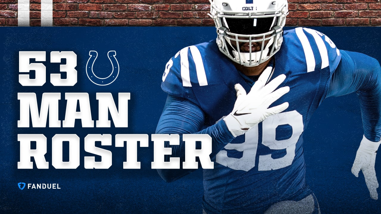 Colts Announce Initial 53Player Roster On Tuesday