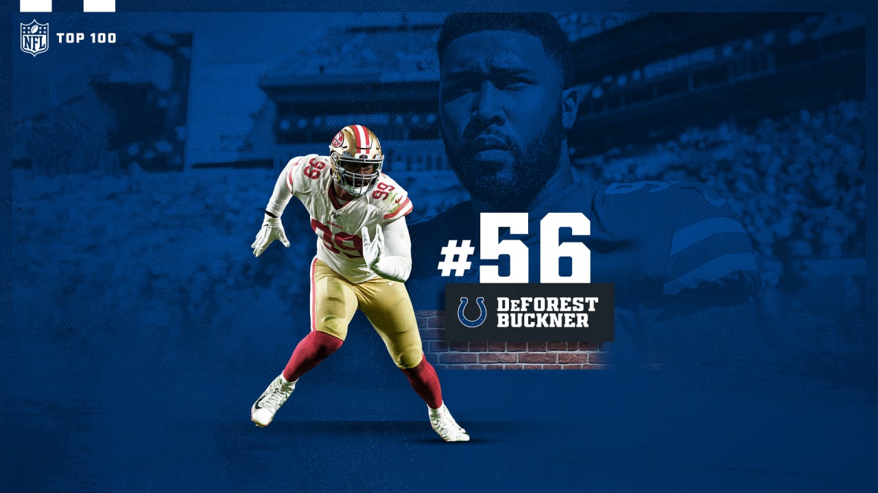 Colts DT DeForest Buckner was voted the 56th-best player in the league in  the 'NFL Top 100 Players of 2020' countdown