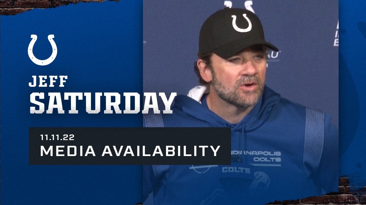 Colts, interim coach Jeff Saturday, visit Raiders in NFL Week 10