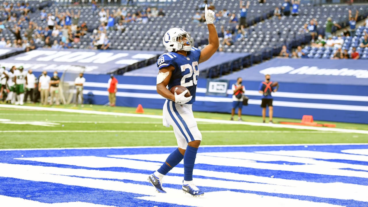 Jonathan Taylor 5 Touchdown Game Indianapolis Colts 8 x 10 Framed  Football Photo - Dynasty Sports & Framing