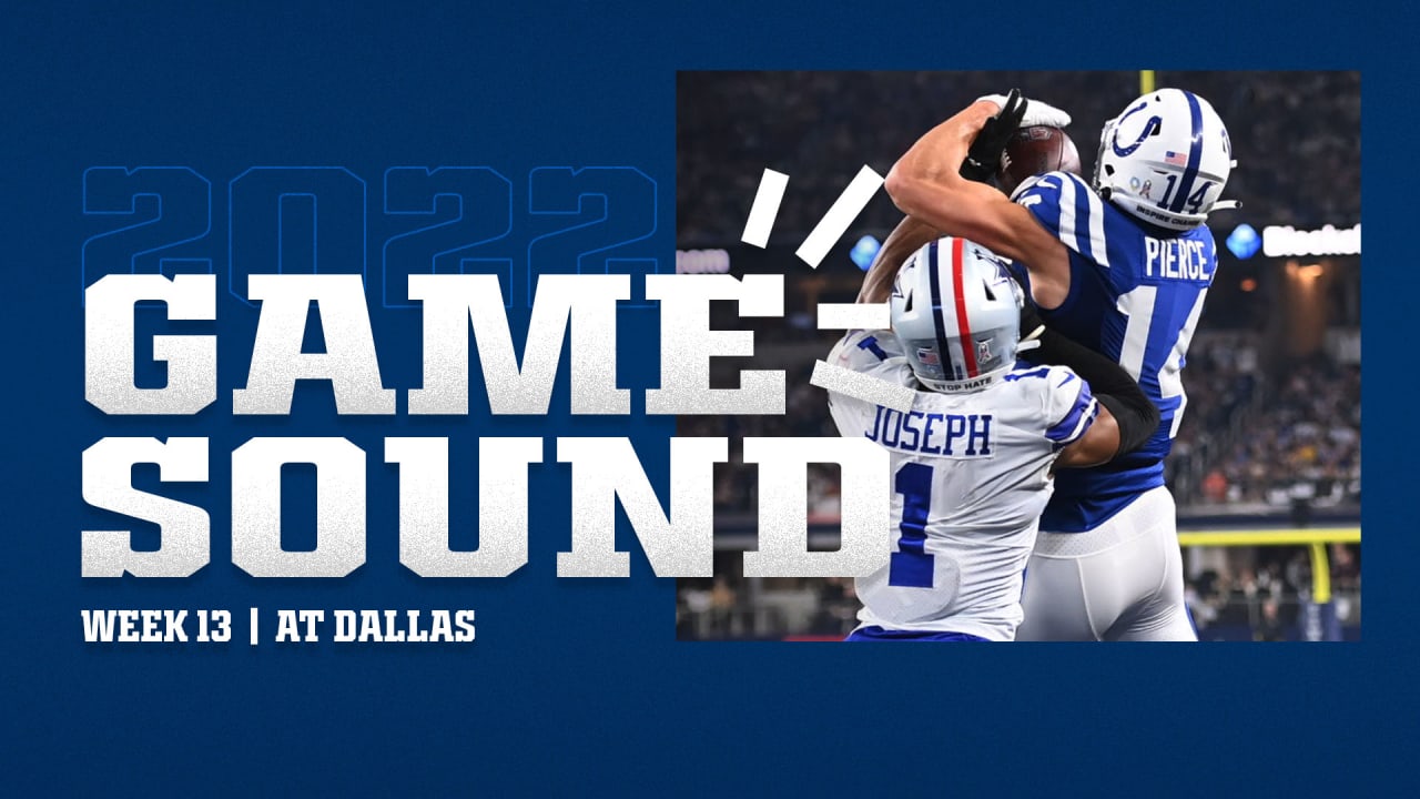 Game Sound: Colts at Cowboys