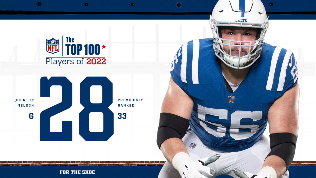 Colts Left Guard Quenton Nelson Ranked No. 28 On NFL Network's Top 100  Players Of 2022