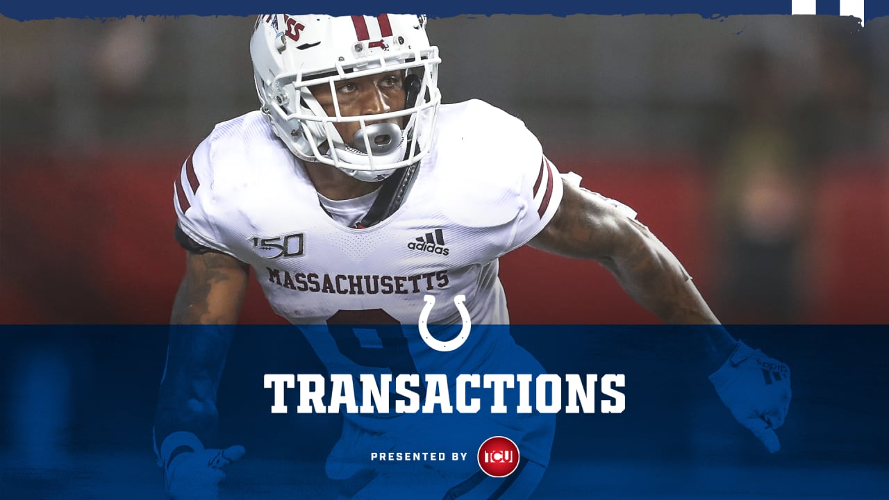 The Indianapolis Colts selected UMass CB Isaiah Rodgers after