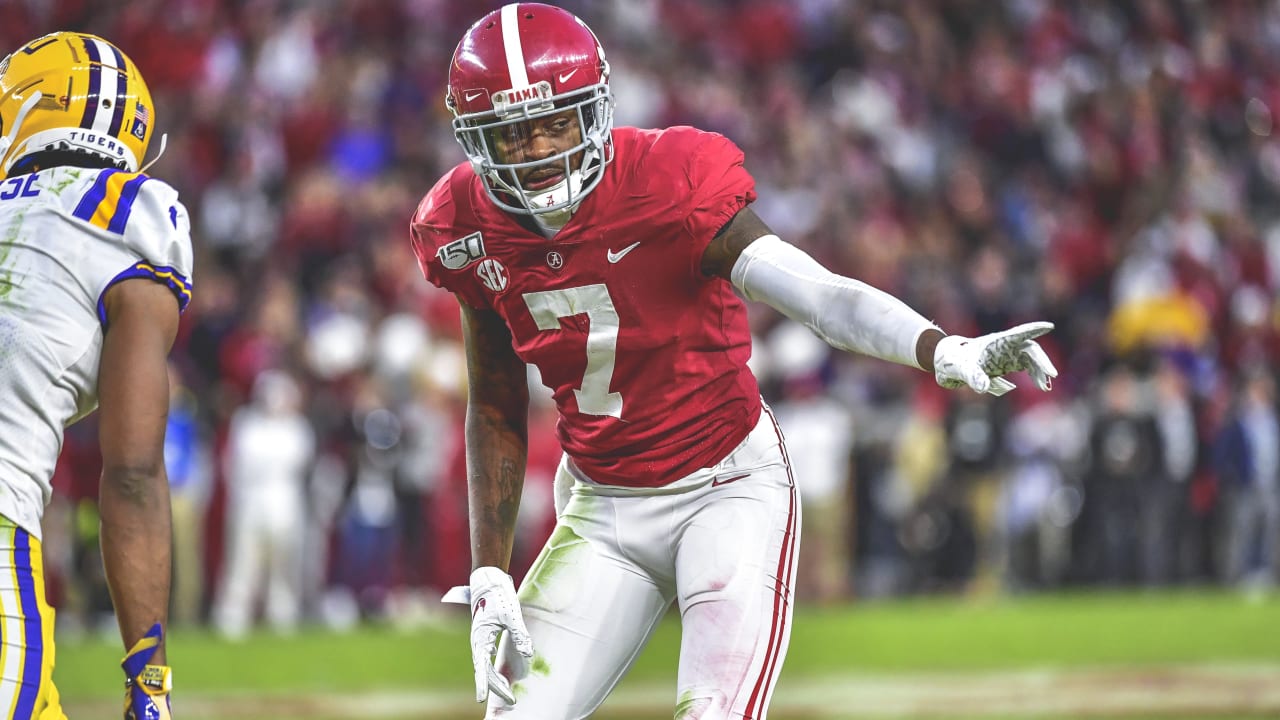 Alabama Crimson Tide Trevon Diggs 2020 Draft Profile