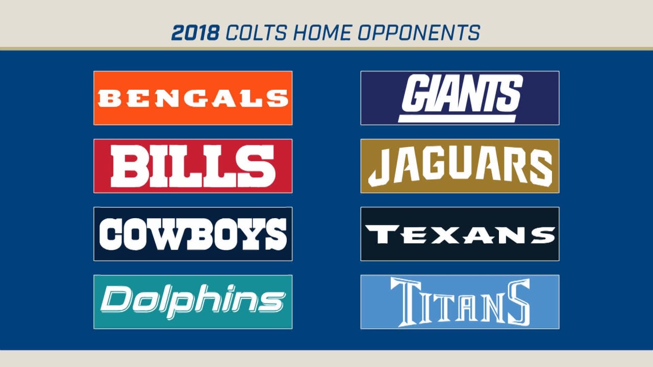 The Snap Previewing Colts Home Opponents