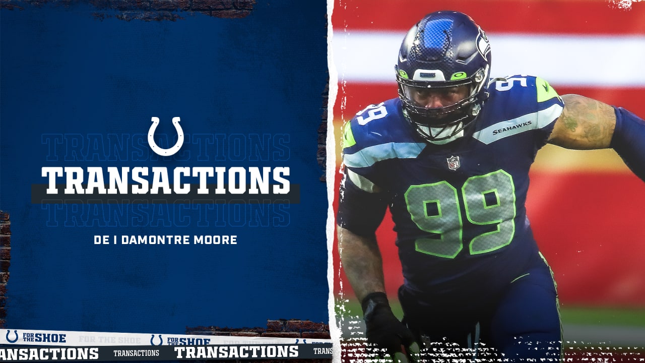 Seattle Seahawks - #99 - Damontre Moore, DE