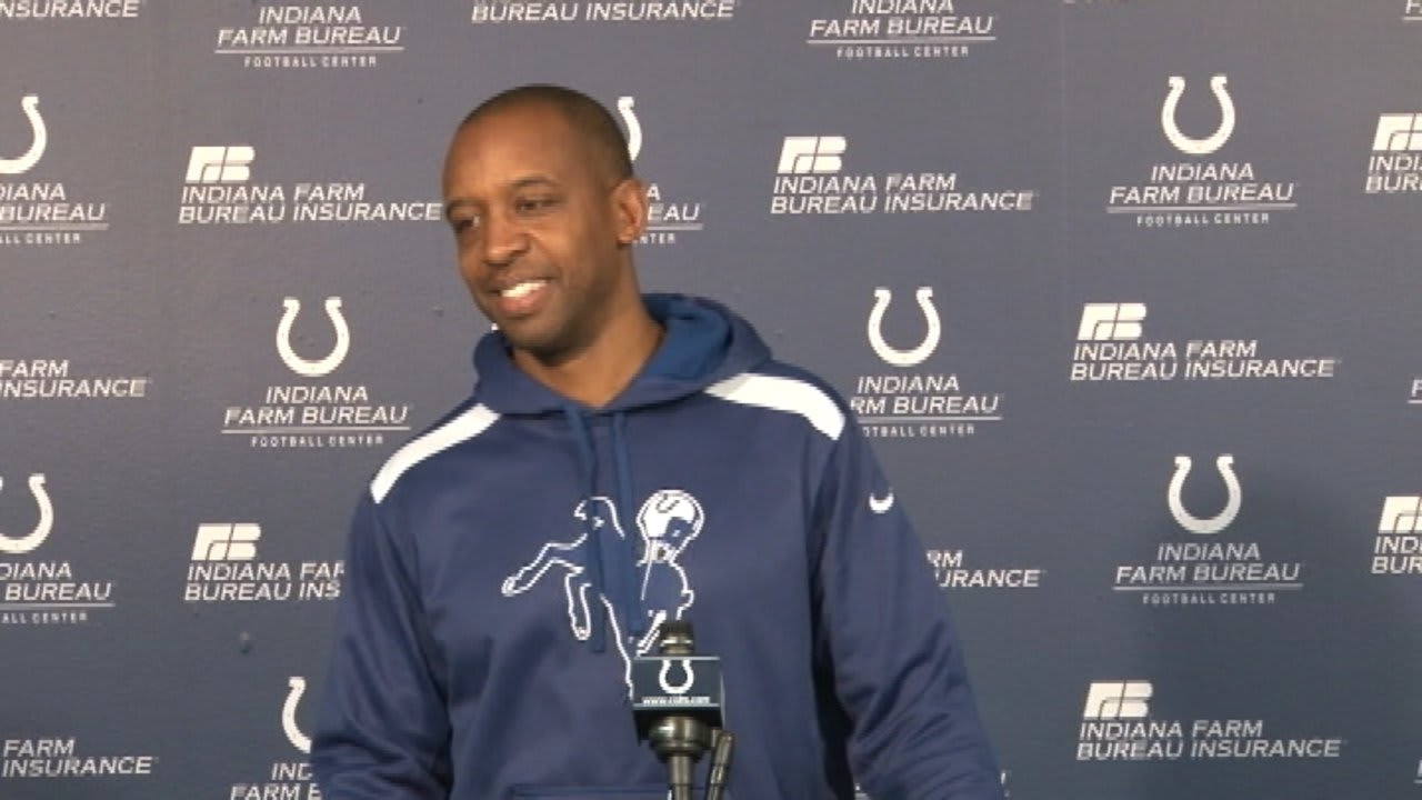 Pep Hamilton Talks The Running Game and Playoffs