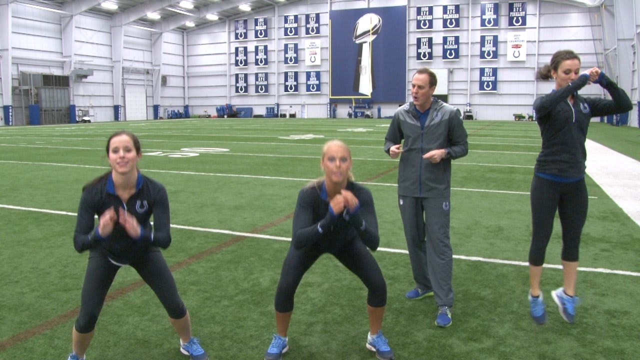 Colts Cheer Challenge - "Leg Hell" 