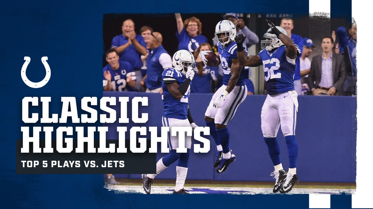 Classic Highlights: Colts' Top 5 Plays vs. Jets