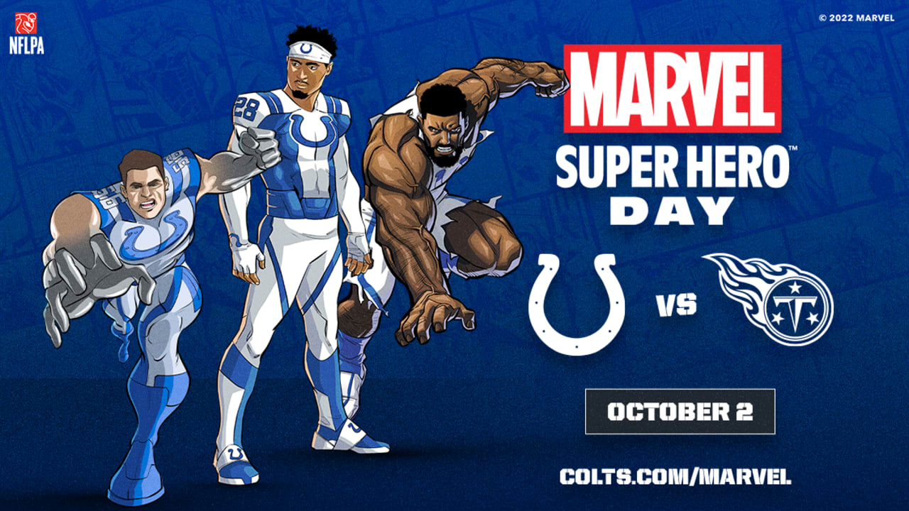 Marvel Universe To Take Center Stage At ColtsTitans Game This Sunday