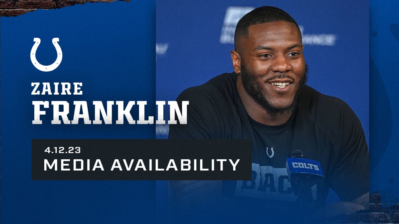 Zaire Franklin: Media Availability, April 12