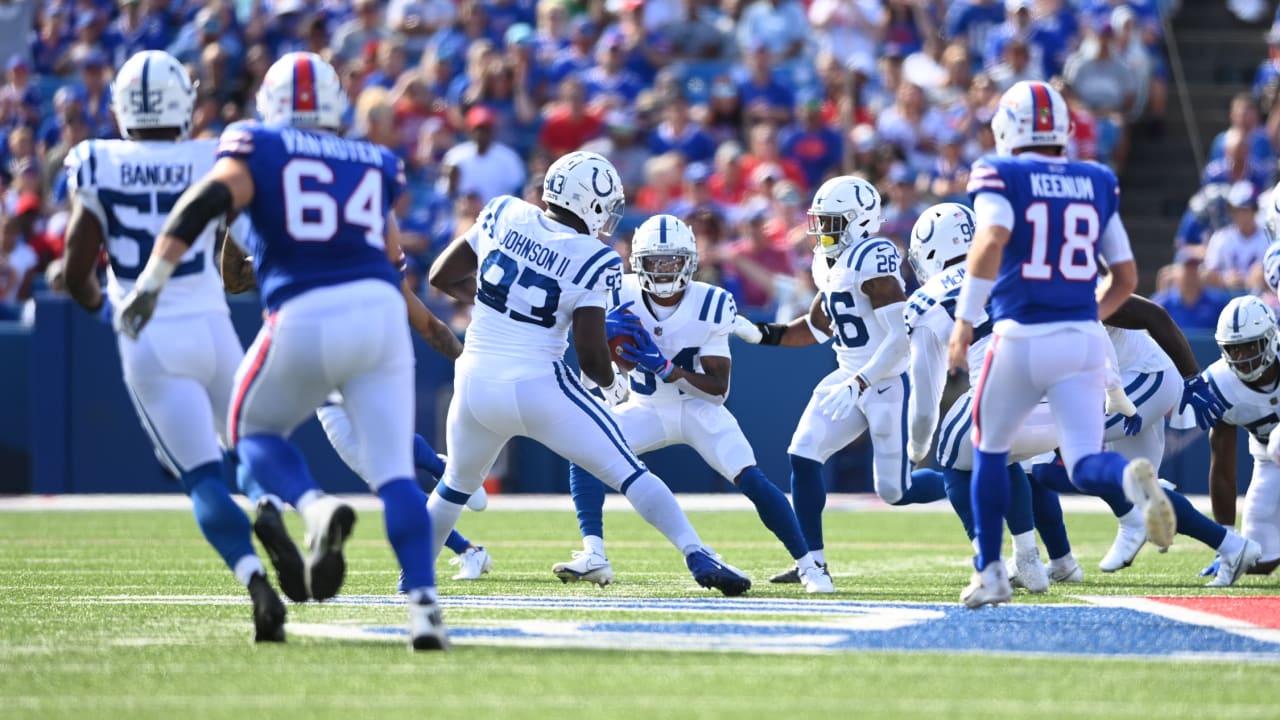 Buffalo Bills wide receiver Jake Kumerow runs with the ball during