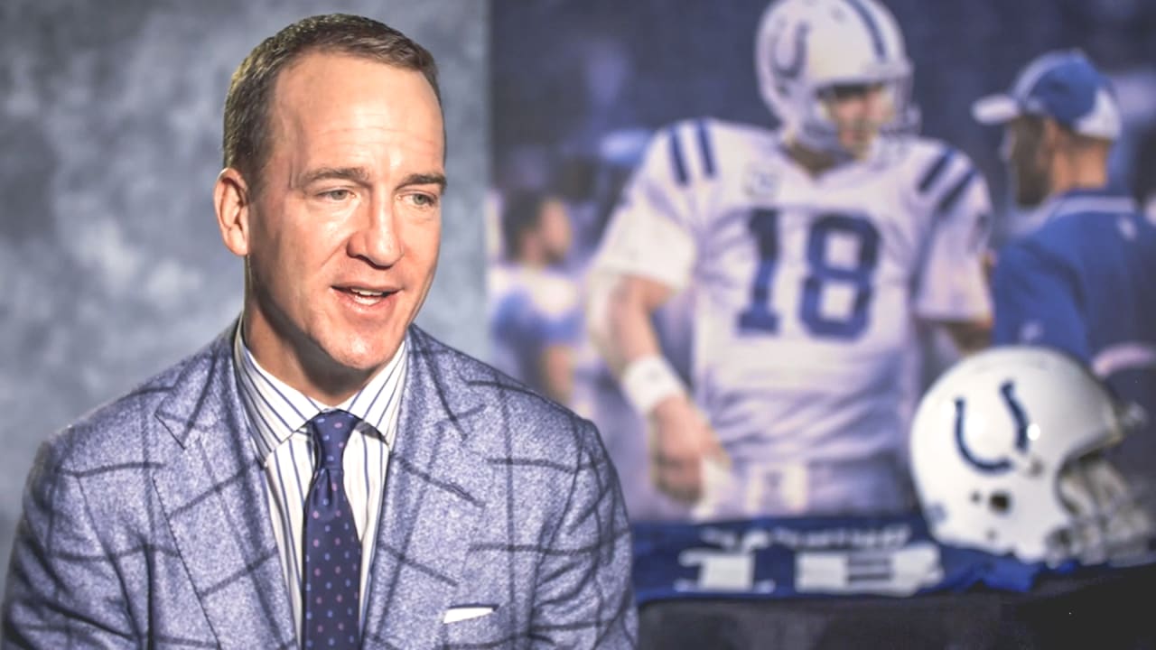 Peyton Manning and Jeff Saturday sit down to discuss Manning's Hall of Fame  induction