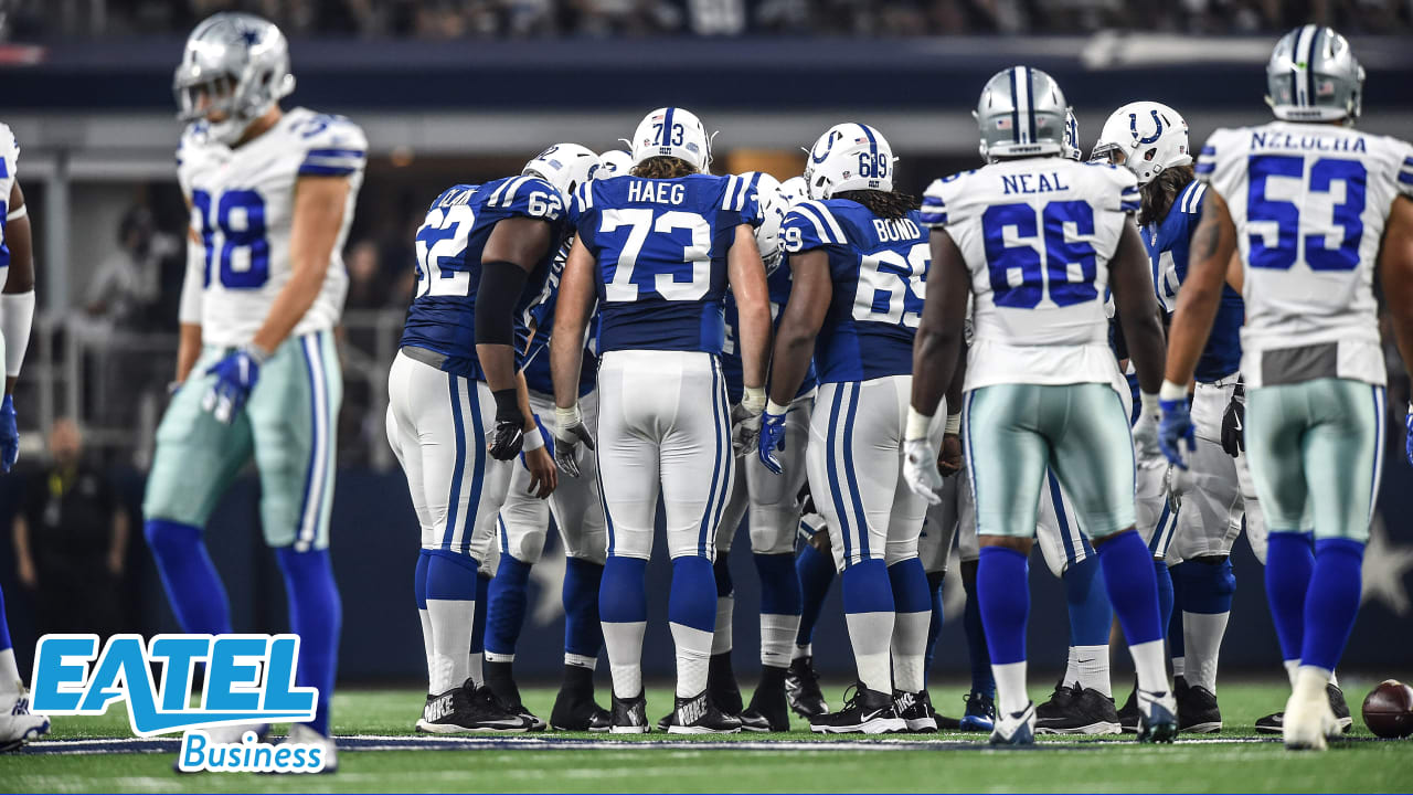 December 16, 2018: Dallas Cowboys center Joe Looney (73) during